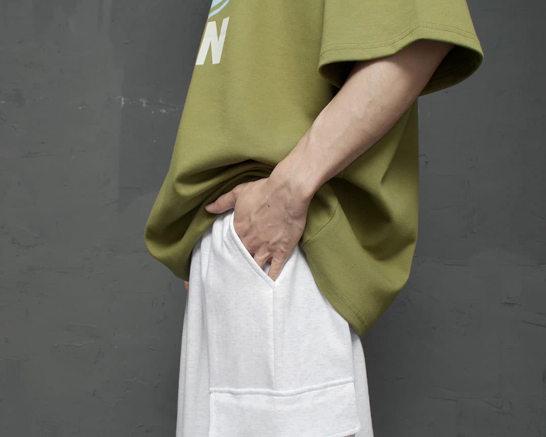 3/4 length cargo Bermuda shorts - 이미지 8