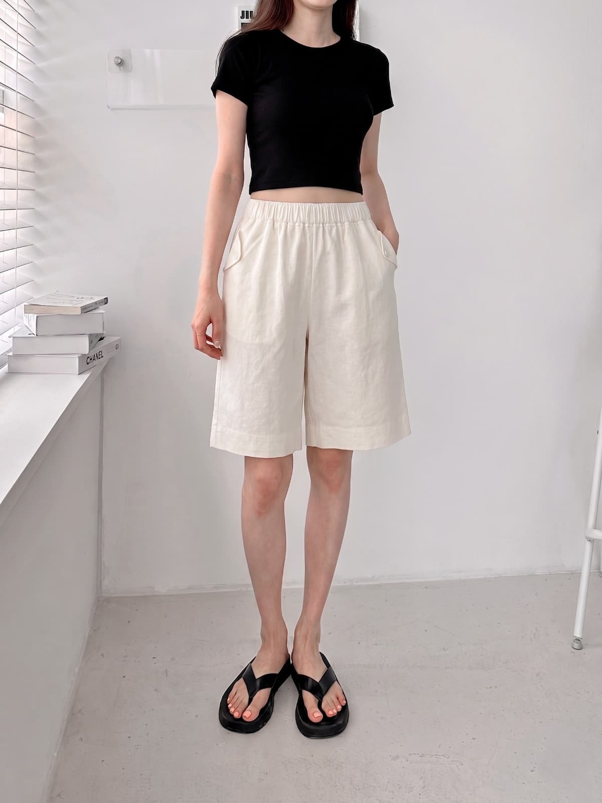 Nine Half Pants Summer Shorts - 이미지 7