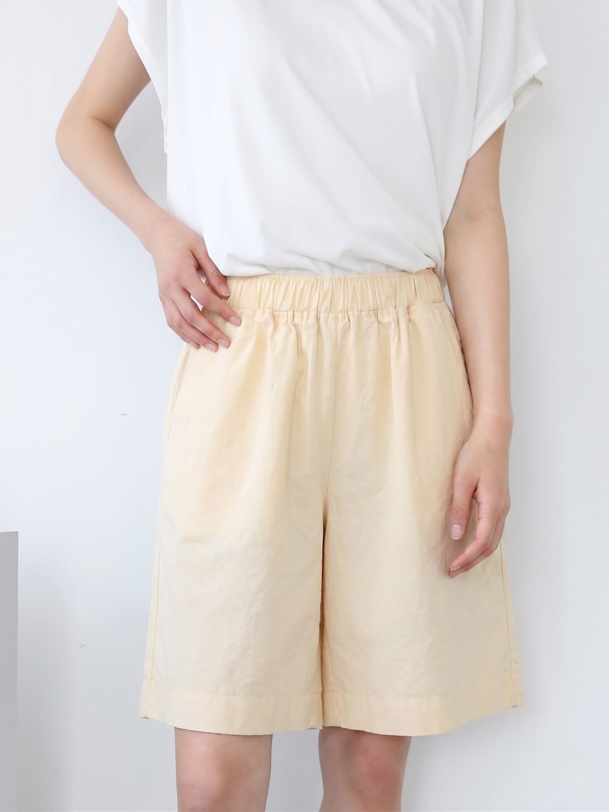 Cotton half pants summer shorts - 이미지 4