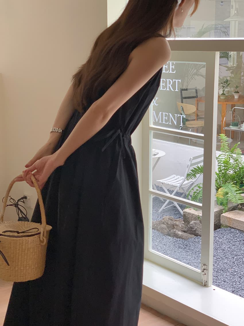 Zard Simple Sleeveless Dress - 이미지 10