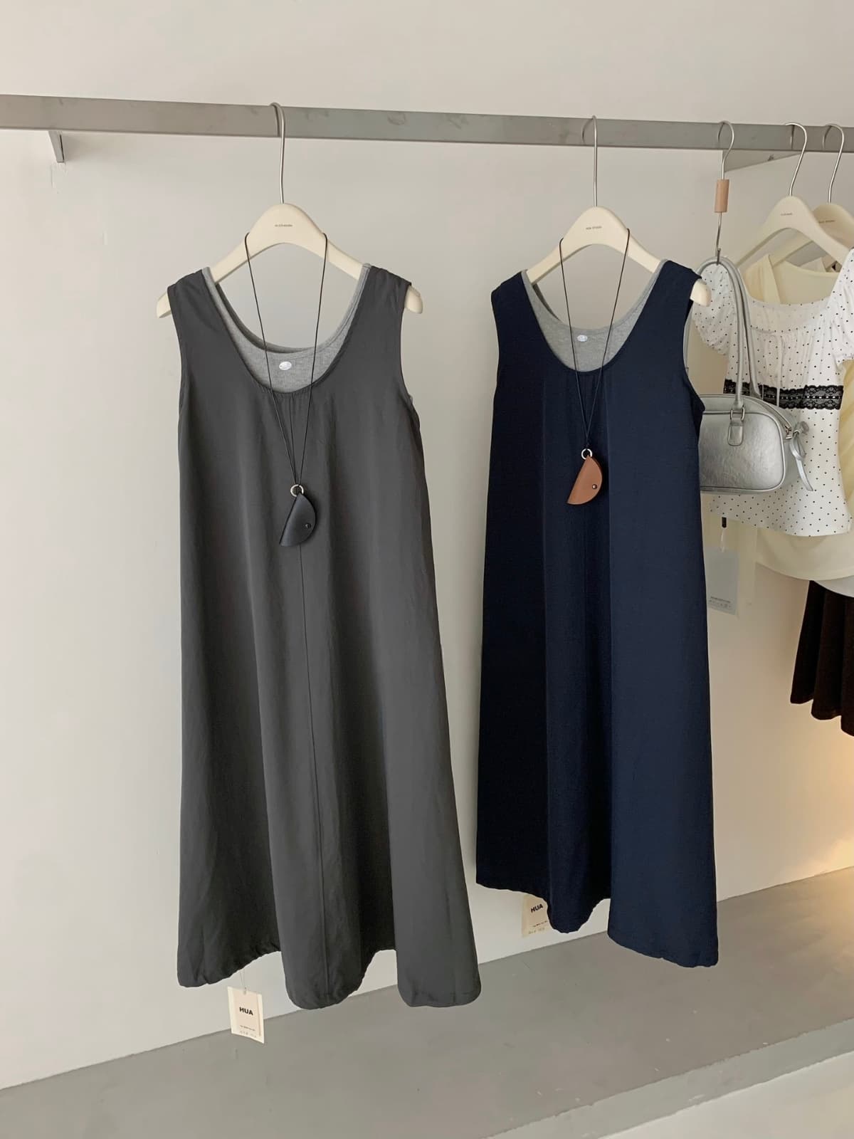 Rio Sleeveless Dress Two-Piece Set - 이미지 8
