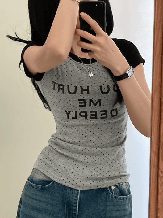 Yuyuna Grand Dot Short Sleeve - 이미지 4