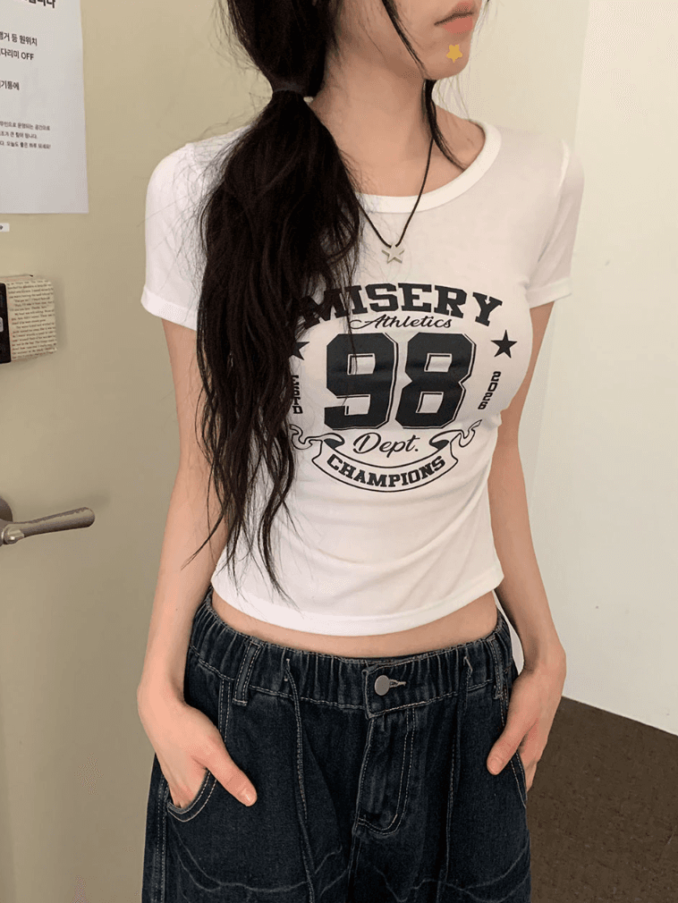 미저셔링반팔 - 이미지 5
