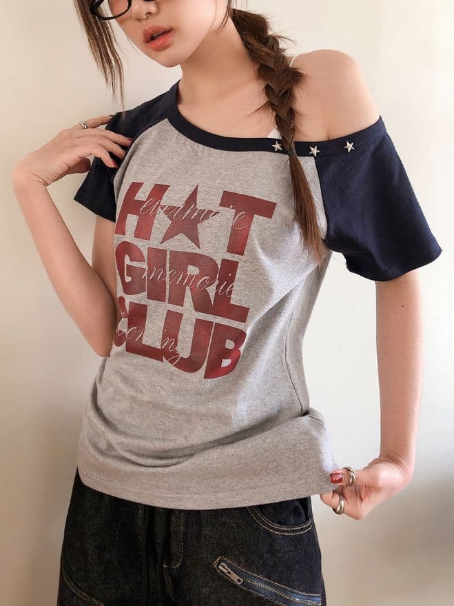 Starrivet Asymmetrical Short Sleeve - 이미지 6