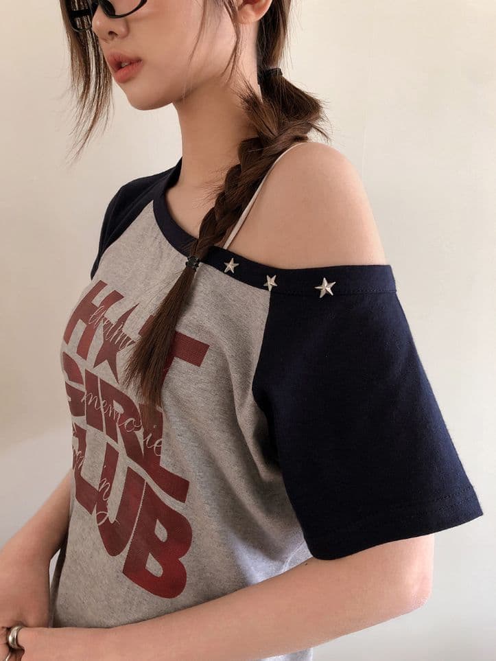 Starrivet Asymmetrical Short Sleeve - 이미지 5