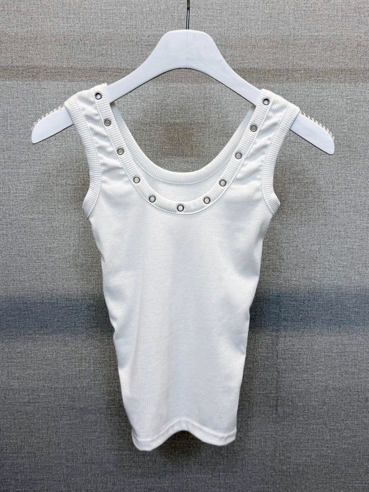 Eyelet sleeveless - 이미지 12