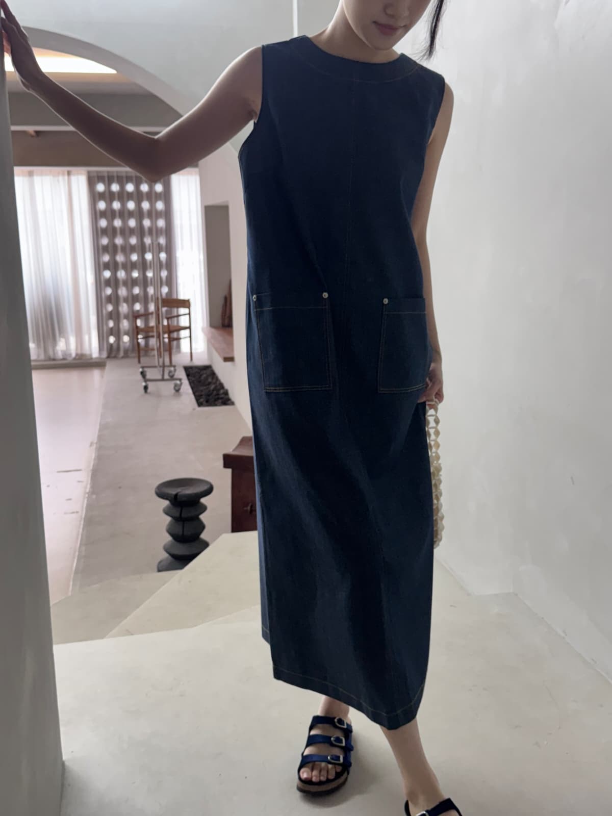 Summer denim dress - 이미지 8