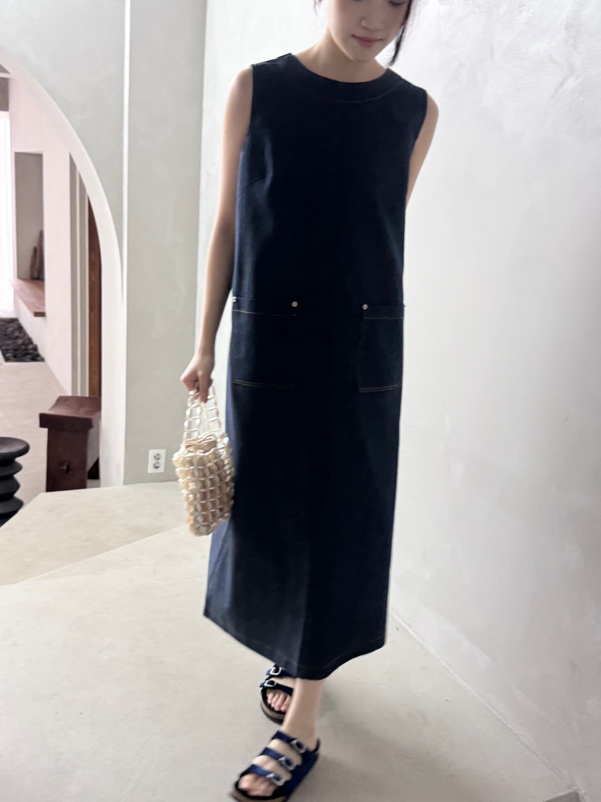 Summer denim dress - 이미지 7