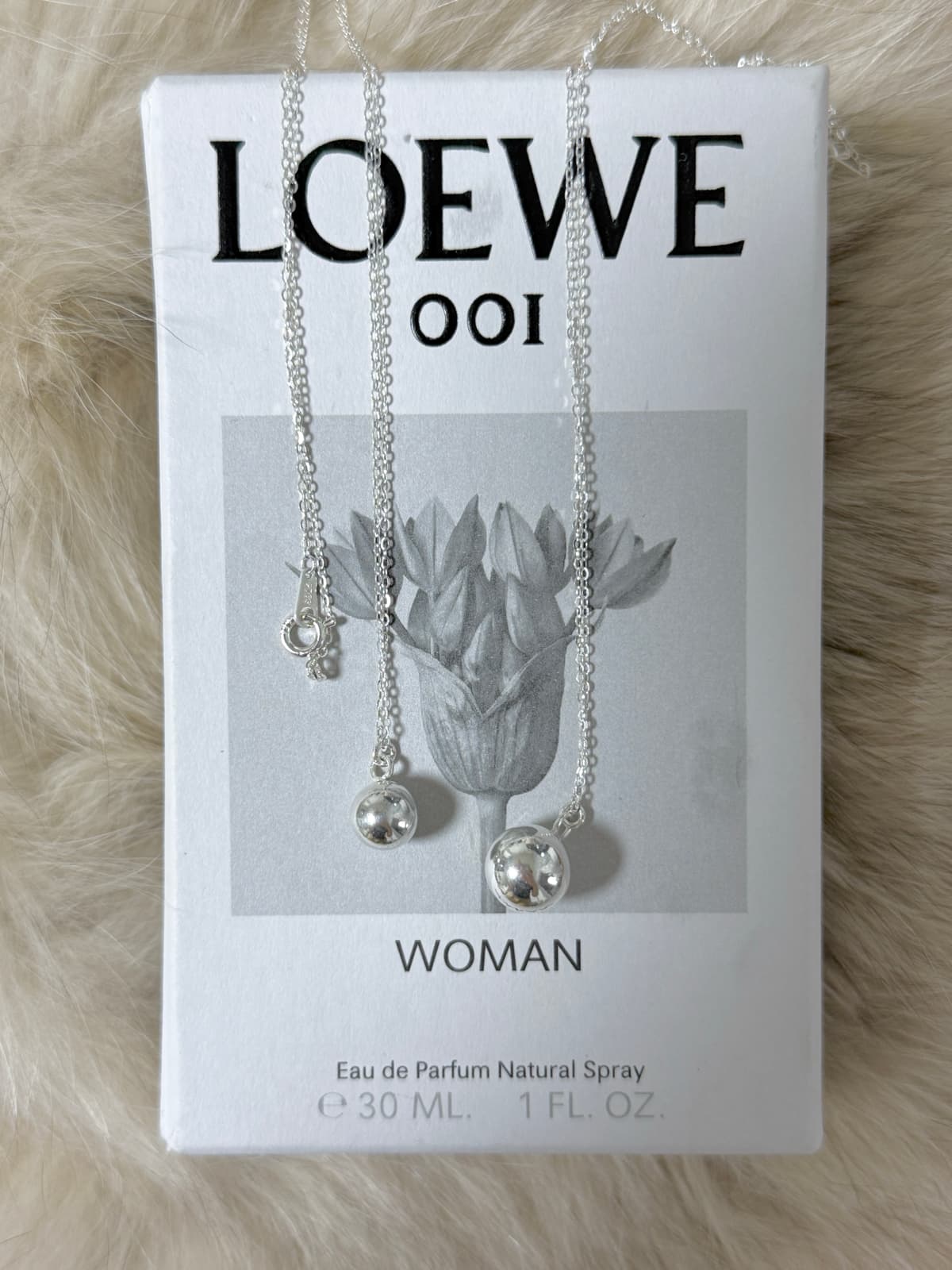 925 Silver Round Ball Drop Necklace 8mm 10mm - 이미지 10