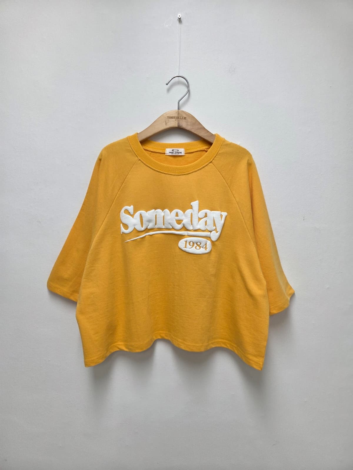 Puff Crop T-shirt (New Puff Print Crop Semi-Crop Summer) - 이미지 8