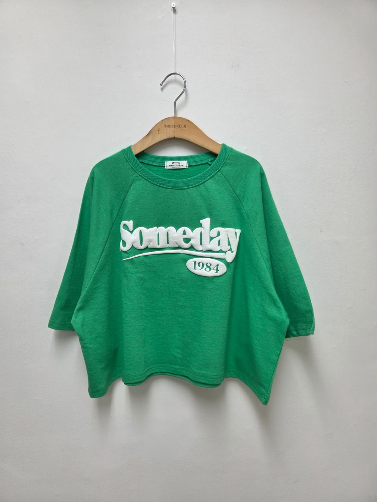 Puff Crop T-shirt (New Puff Print Crop Semi-Crop Summer) - 이미지 9
