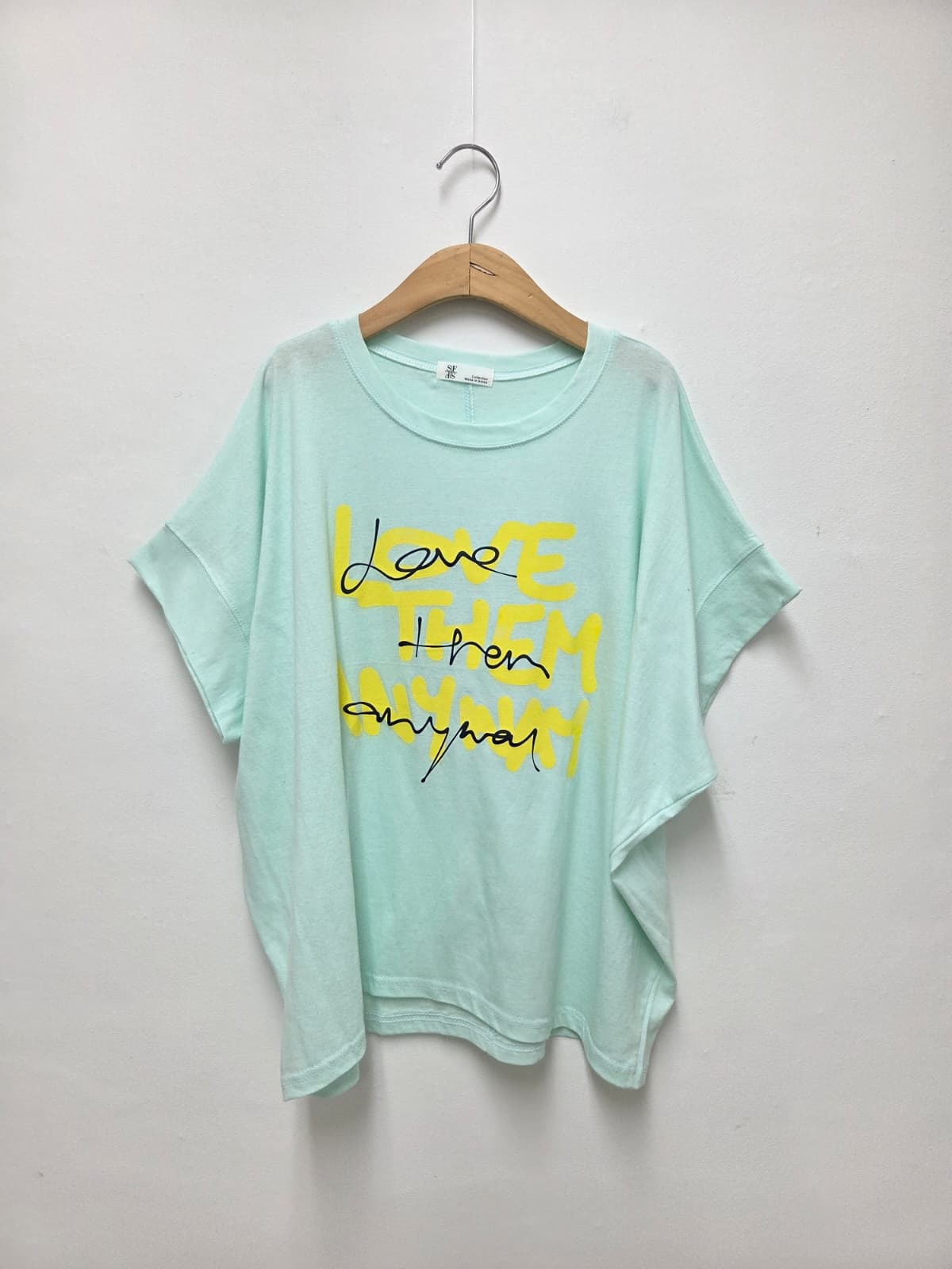 Oversized Single T-shirt (New Summer Short Sleeve T-shirt Boxy T-shirt Big Size Loose Fit) - 이미지 8