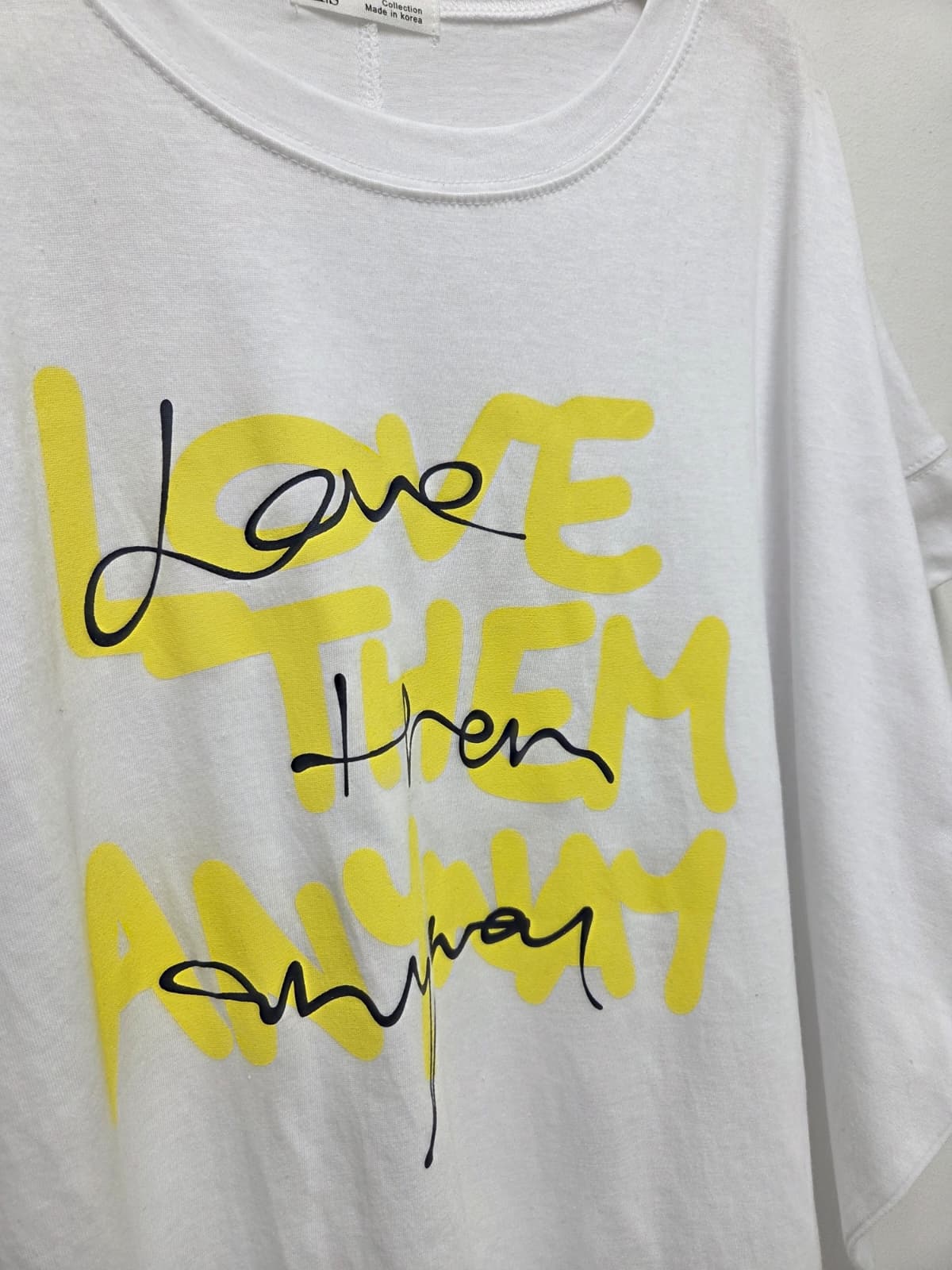 Oversized Single T-shirt (New Summer Short Sleeve T-shirt Boxy T-shirt Big Size Loose Fit) - 이미지 10