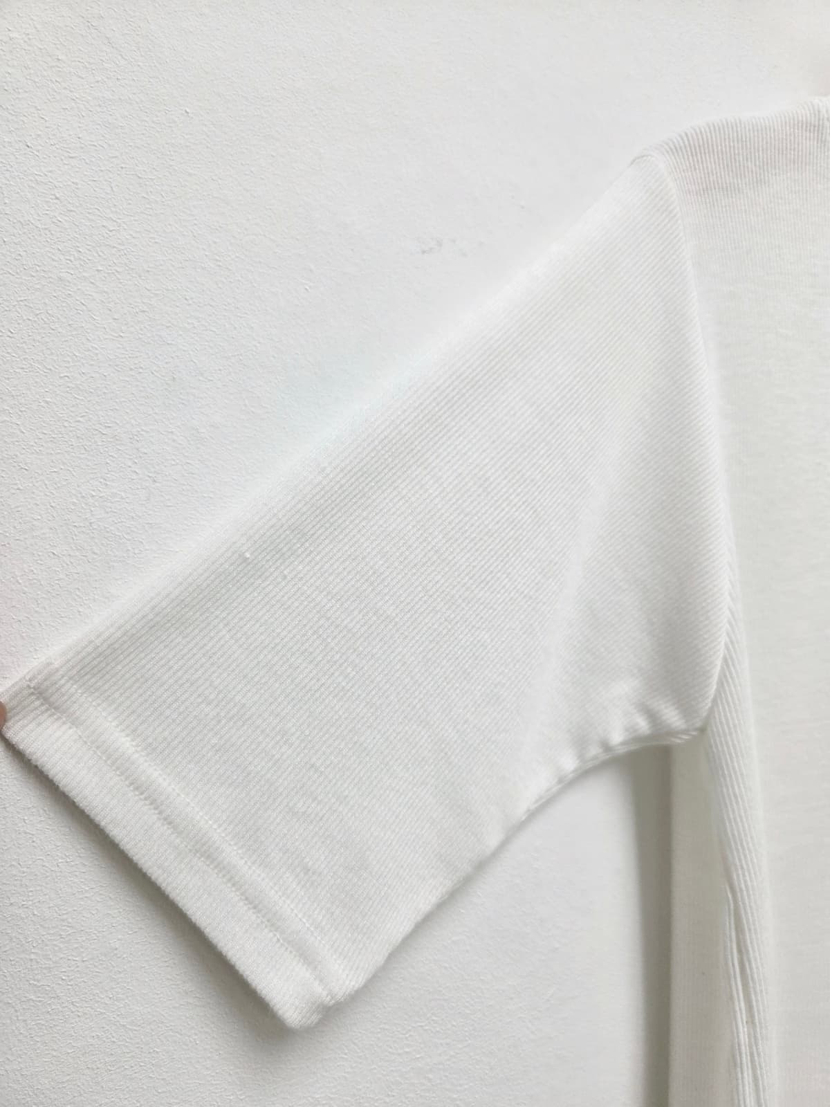 Piner Ribbed T-shirt (New Summer Short Sleeve T-shirt, Stretch Round Neck Inner Tee) - 이미지 12