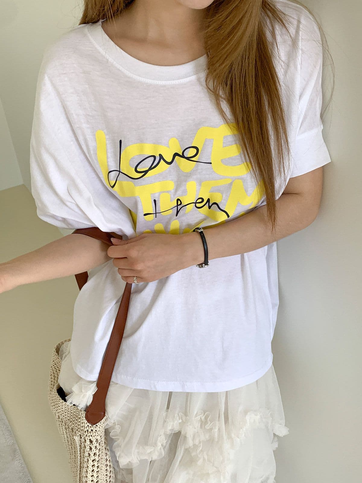 Oversized Single T-shirt (New Summer Short Sleeve T-shirt Boxy T-shirt Big Size Loose Fit) - 이미지 1