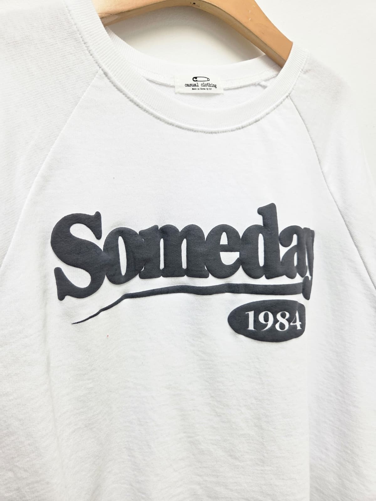 Puffed Crop Set (New Short Sleeve T-shirt & Shorts Set, Semi-Crop Printed Set) - 이미지 12