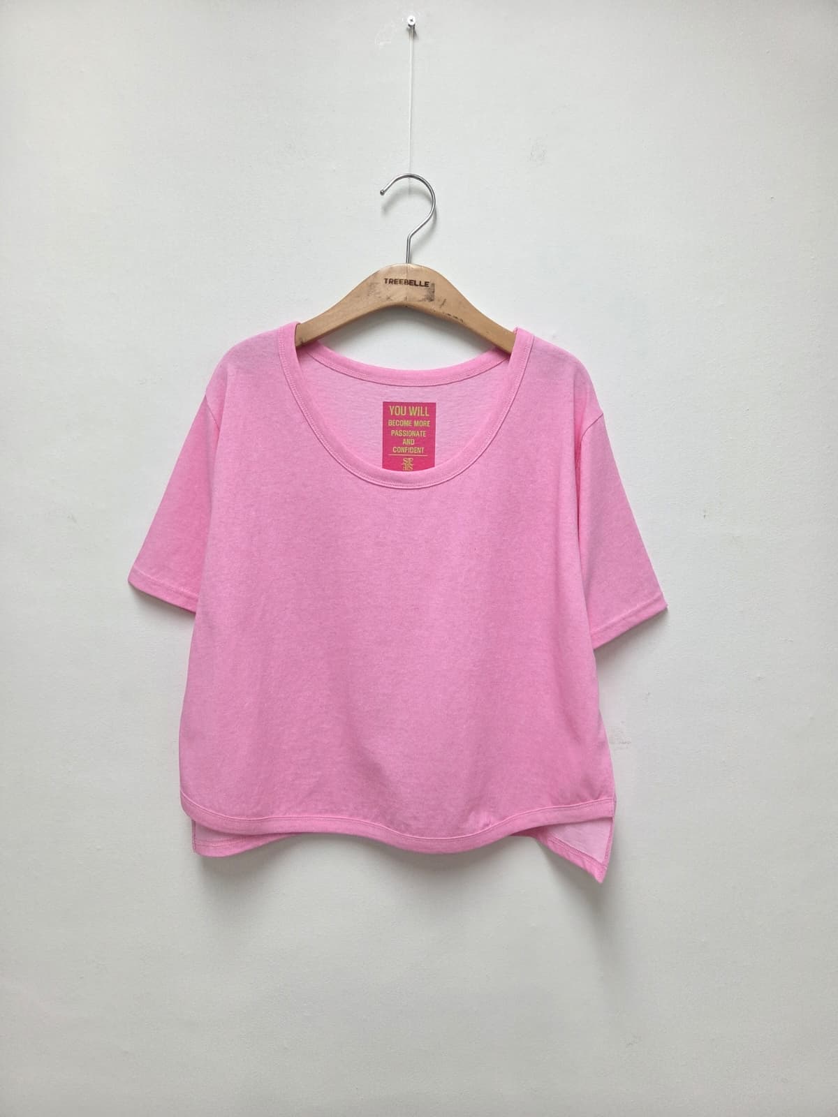 You Will Pigmented Round Neck T-shirt (New Summer Arrival Pigmented Semi-Crop) - 이미지 6