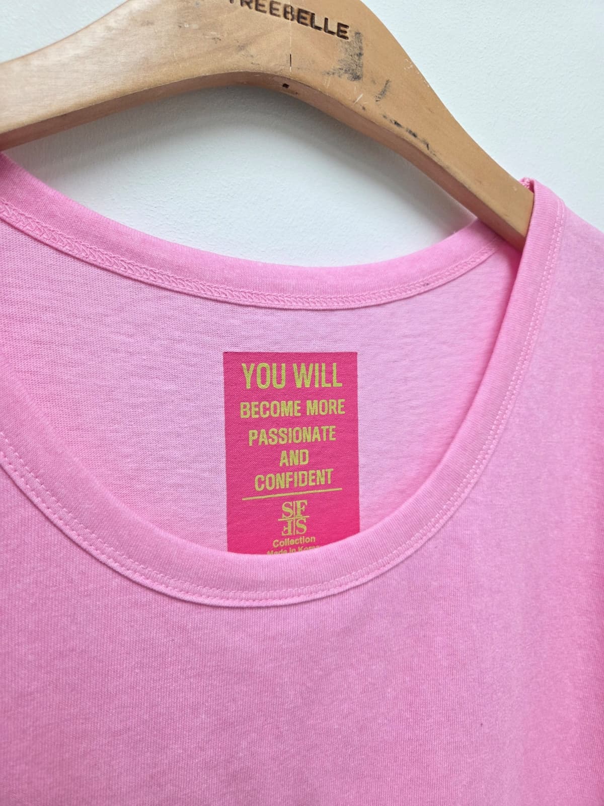 You Will Pigmented Round Neck T-shirt (New Summer Arrival Pigmented Semi-Crop) - 이미지 10