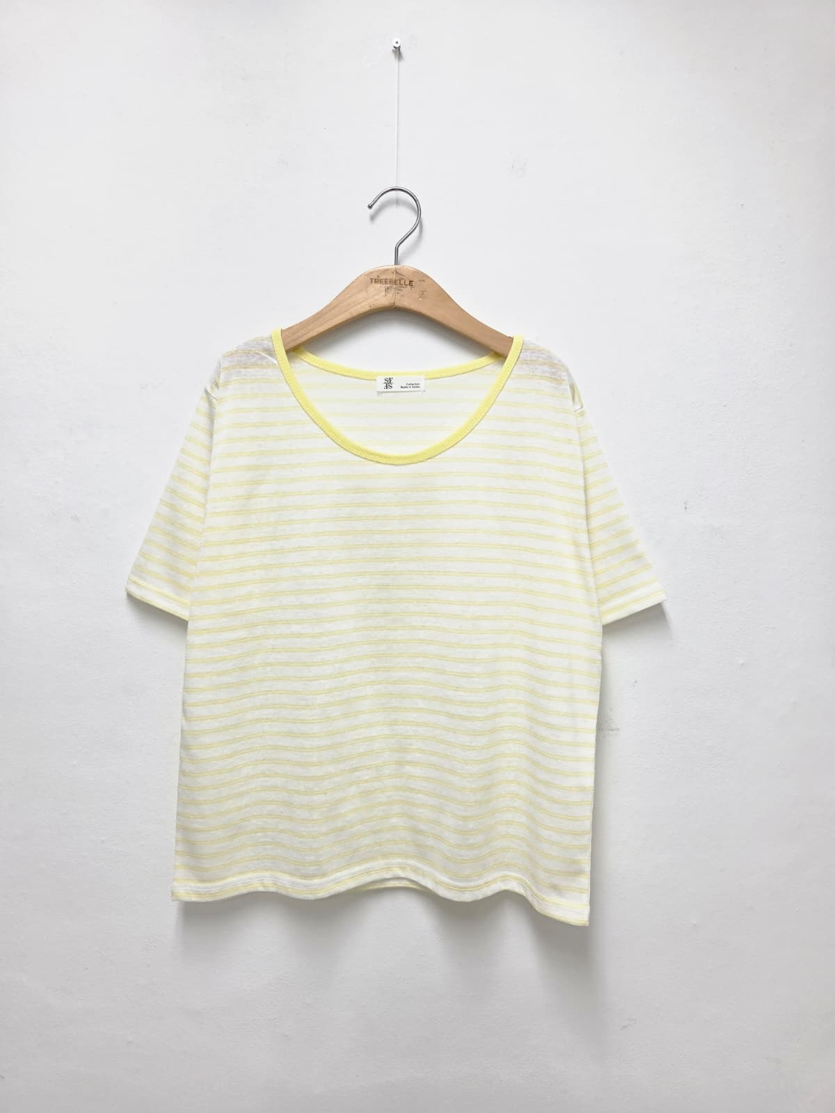 Flex Striped T-shirt (New Arrival Short Sleeve Summer Striped Cool T-shirt) - 이미지 9