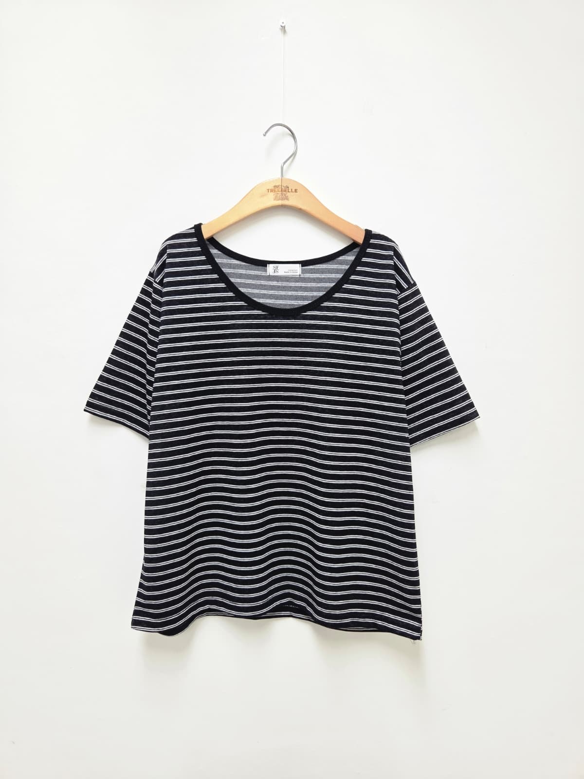 Flex Striped T-shirt (New Arrival Short Sleeve Summer Striped Cool T-shirt) - 이미지 8