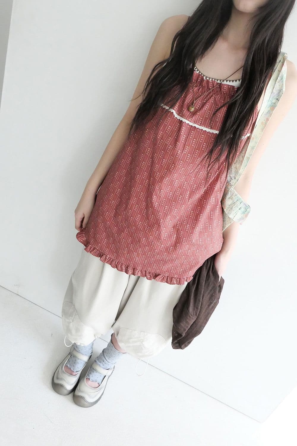Tonton Bermuda 3/4 Length - Nylon Patch String Balloon Shorts Unisex Domestic - 이미지 9