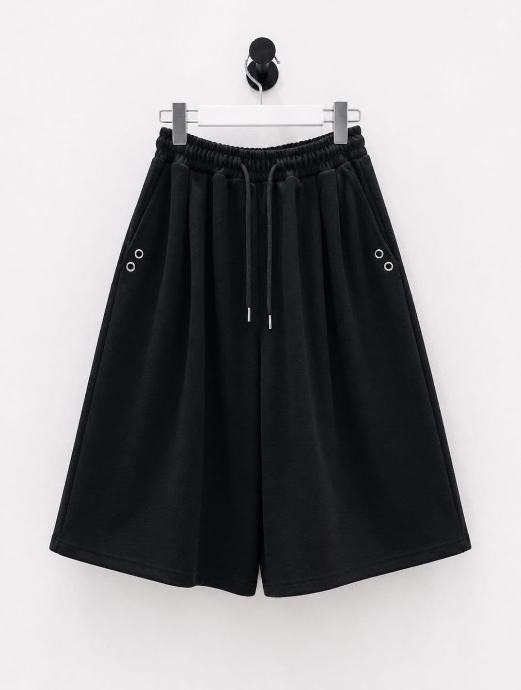 New Arrival Keyring Eyelet Cut-out Bermuda Shorts 3/4 Length Unisex Combined High Quality Popular - 이미지 8