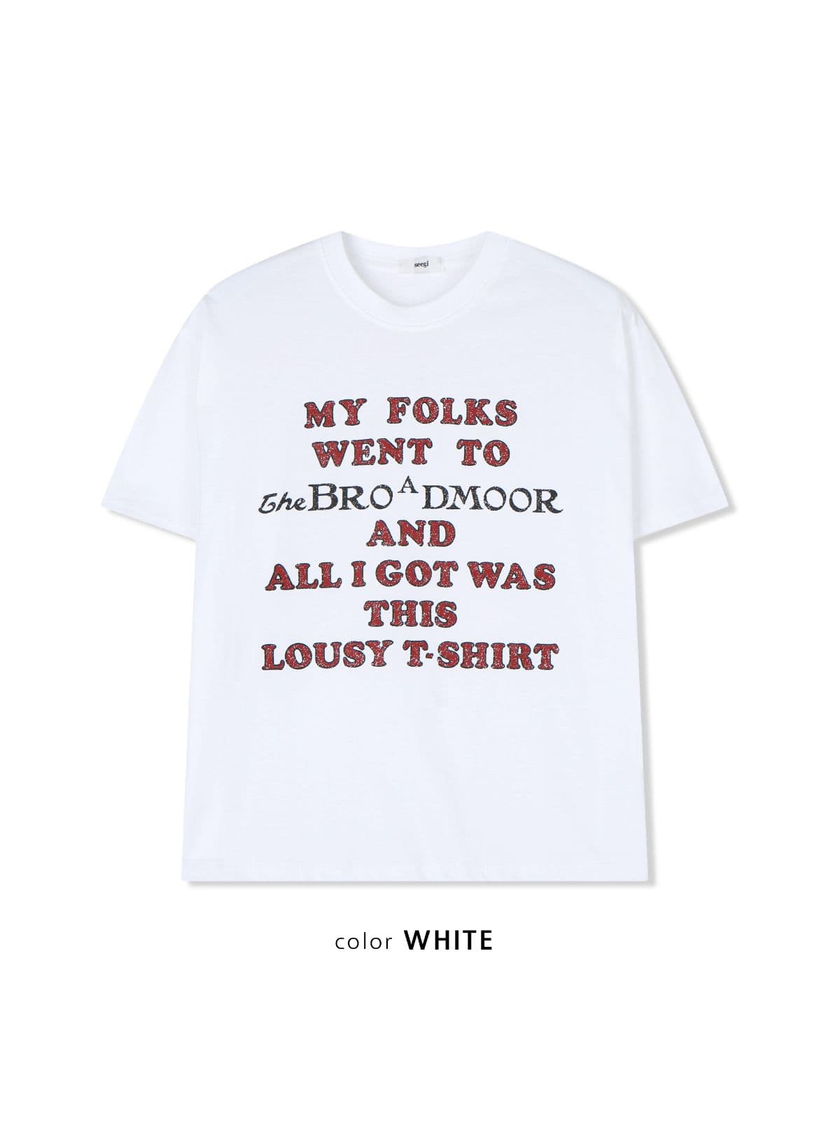 Feature) Rouge Print Men's Crop Top 20-Count Cotton T-shirt Short Sleeve T-shirt Unisex Popular New Arrival - 이미지 16