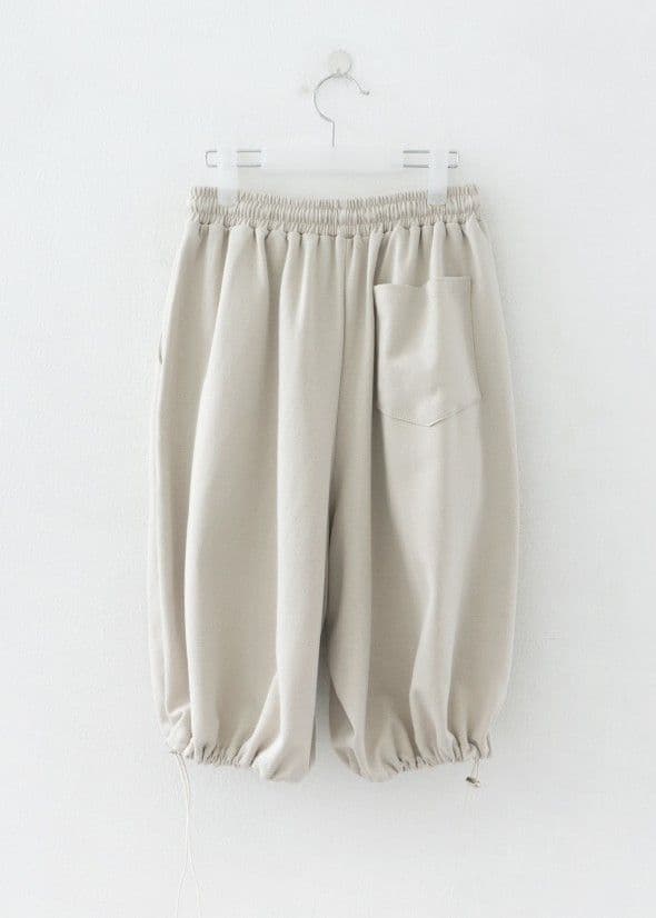 Tone Tone Nylon Patch Bermuda Shorts - 3/4 Length Joggers Wide Pants Layered Pants Popular - 이미지 7