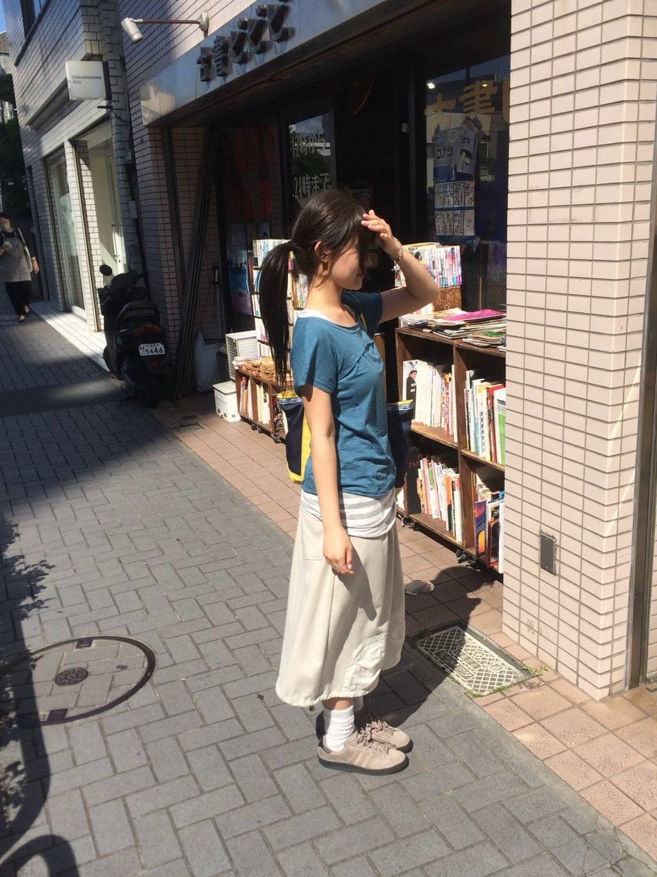Tonton Bermuda 3/4 Length - Balloon Wide Half Pants Layered Jogger String - 이미지 9