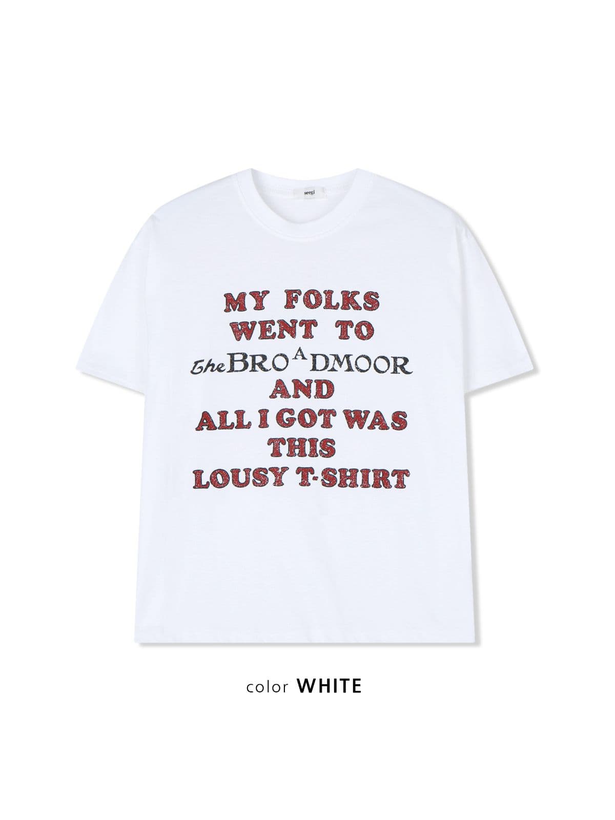 Feature) Women's Loose Fit Men's Crop Loose Short Sleeve T-shirt 20-Count Cotton Unisex Popular New Arrival - 이미지 15