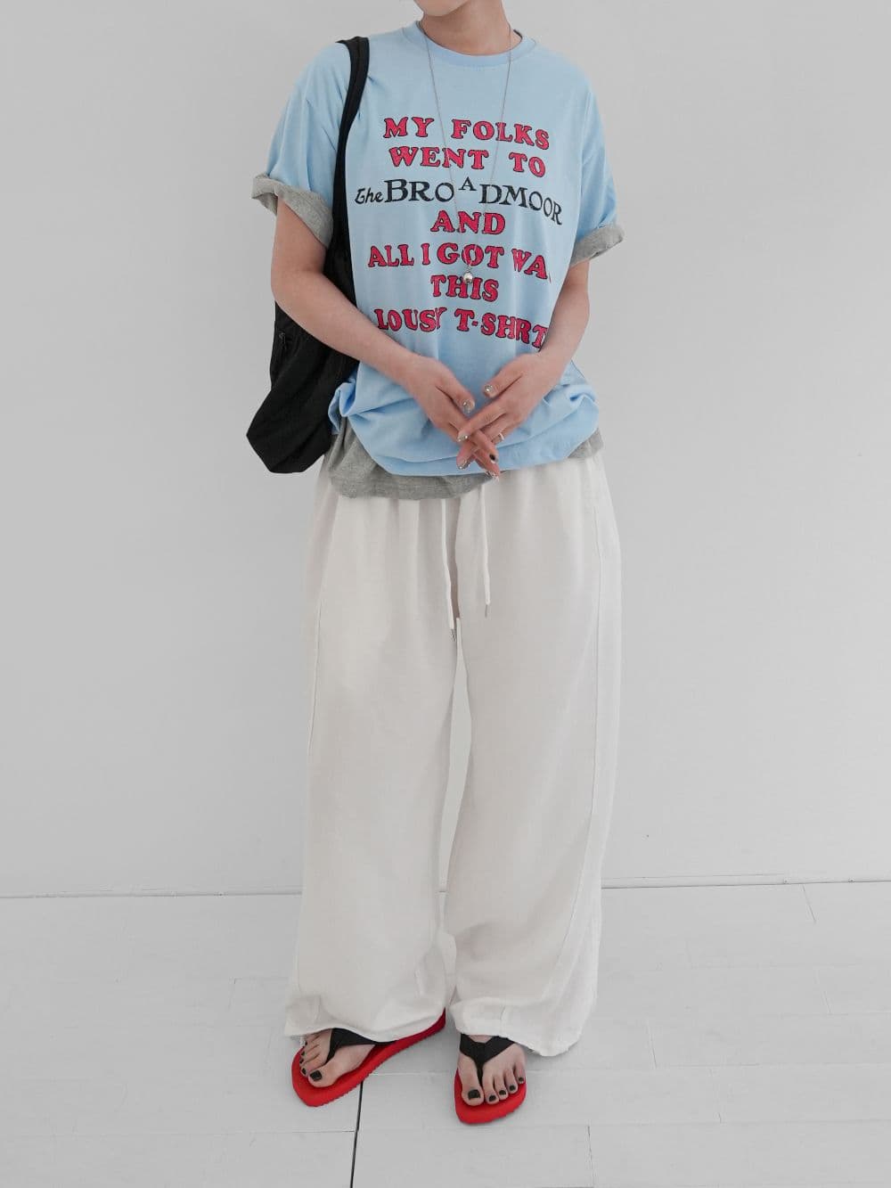 Feature) Women's Loose Fit Men's Crop Loose 20s Cotton Unisex Popular - 이미지 6