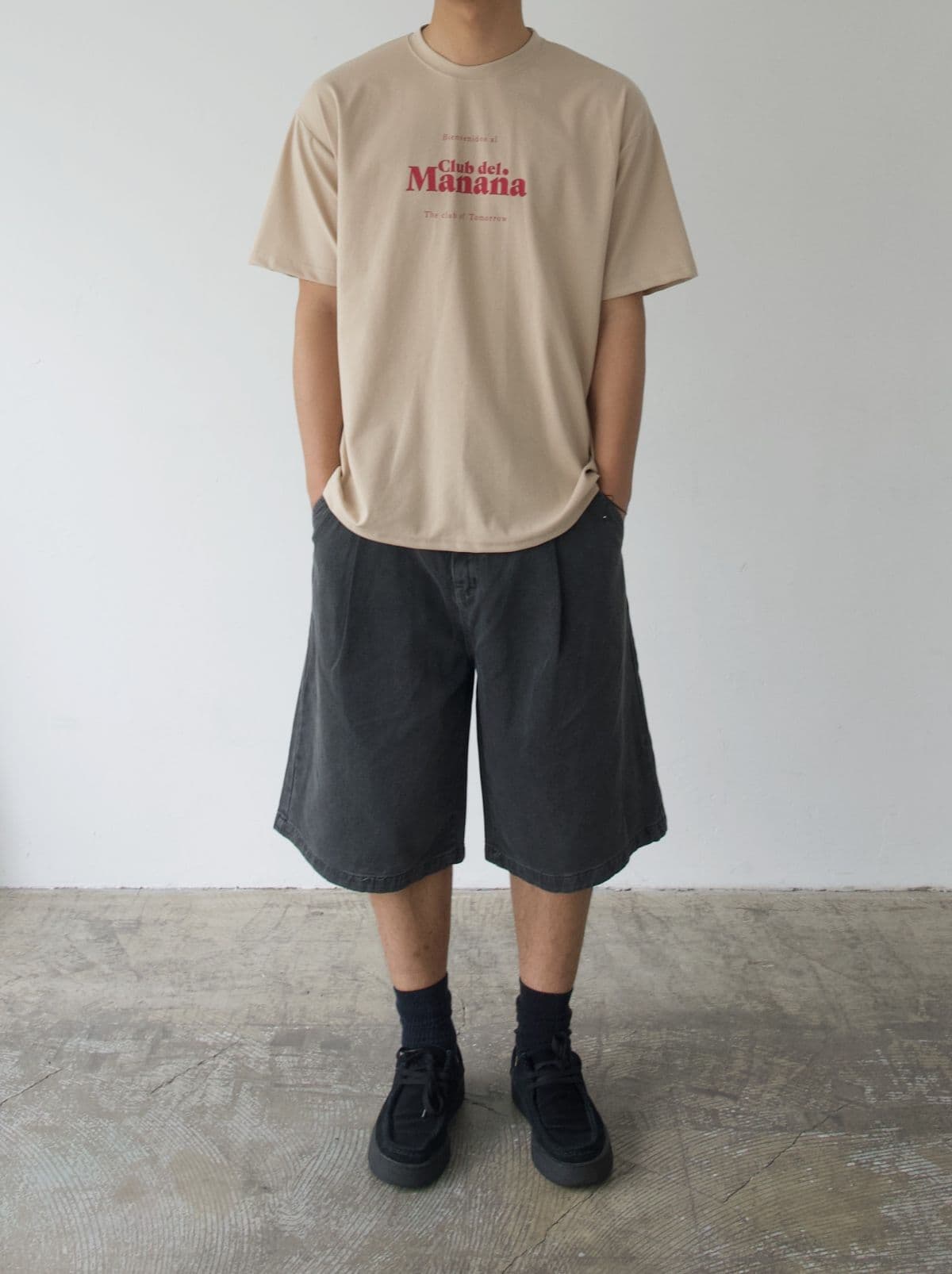 Mana 20-Count Short Sleeve T-Shirt - Summer Cooling Cotton T-Shirt, Made in Korea, Printed, Loose Fit, High Quality Ponte - 이미지 2