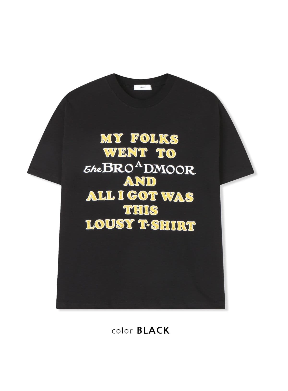(Feature) Loose Fit Rouge Printed Short Sleeve T-shirt, 20-Count Cotton, Unisex, Men's Crop, Popular - 이미지 16