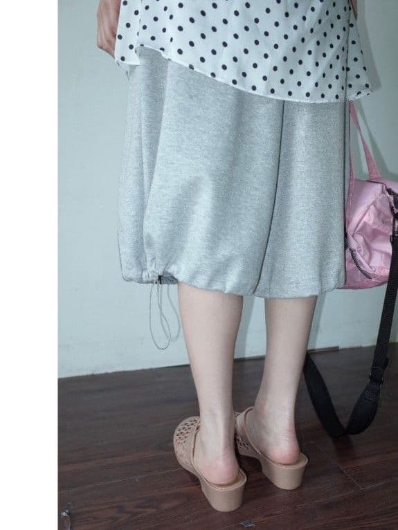 Tonton Bermuda 3/4 Length - Capri Nylon Joggers Bermuda String Layered Japanese Vintage - 이미지 4