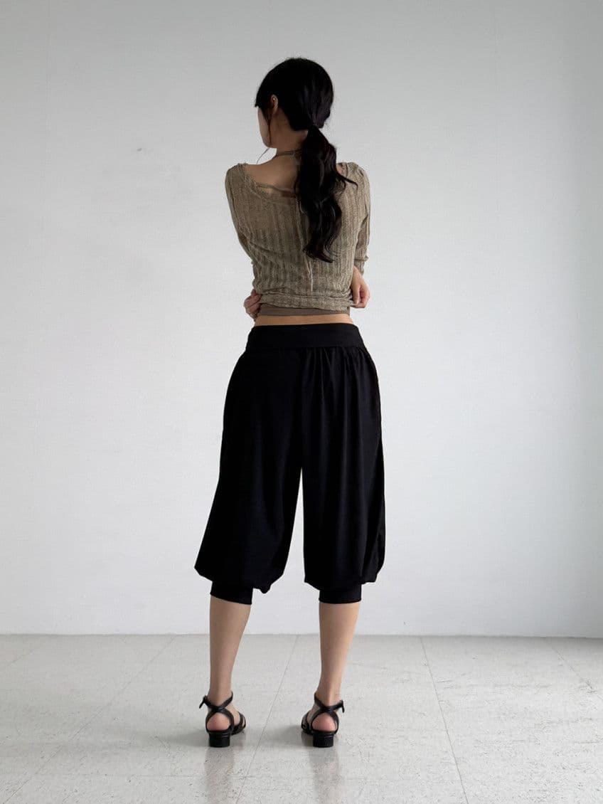 Harem Pants - Folding Aladdin Yoga Pants Flowy Warmers Zara Balloon Hippie Summer Autumn New Arrivals - 이미지 12