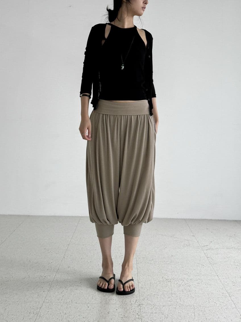 Harem Pants - Folding Aladdin Yoga Pants Flowy Warmers Zara Balloon Hippie Summer Autumn New Arrivals - 이미지 7