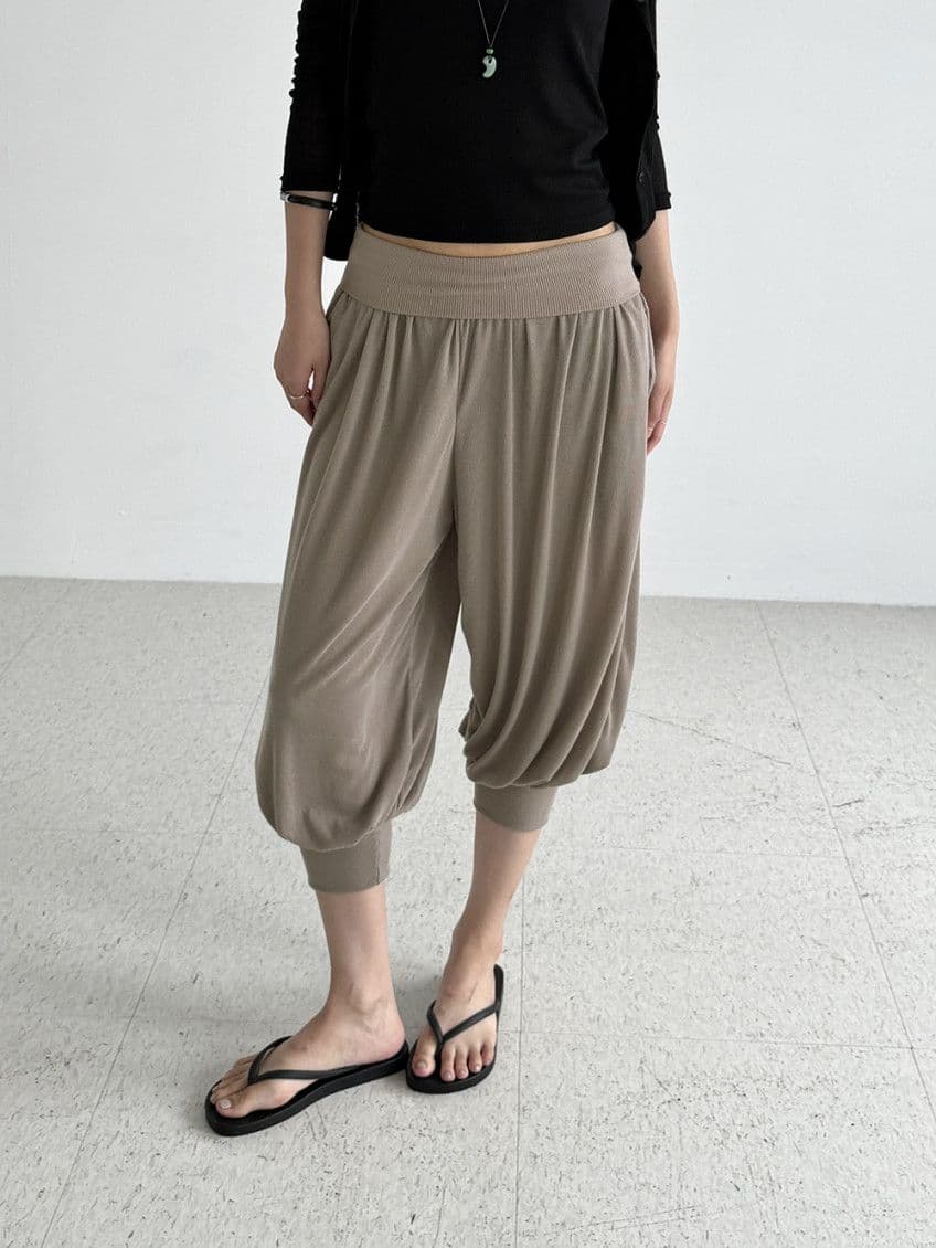 Harem Pants - Folding Aladdin Yoga Pants Flowy Warmers Zara Balloon Hippie Summer Autumn New Arrivals - 이미지 10