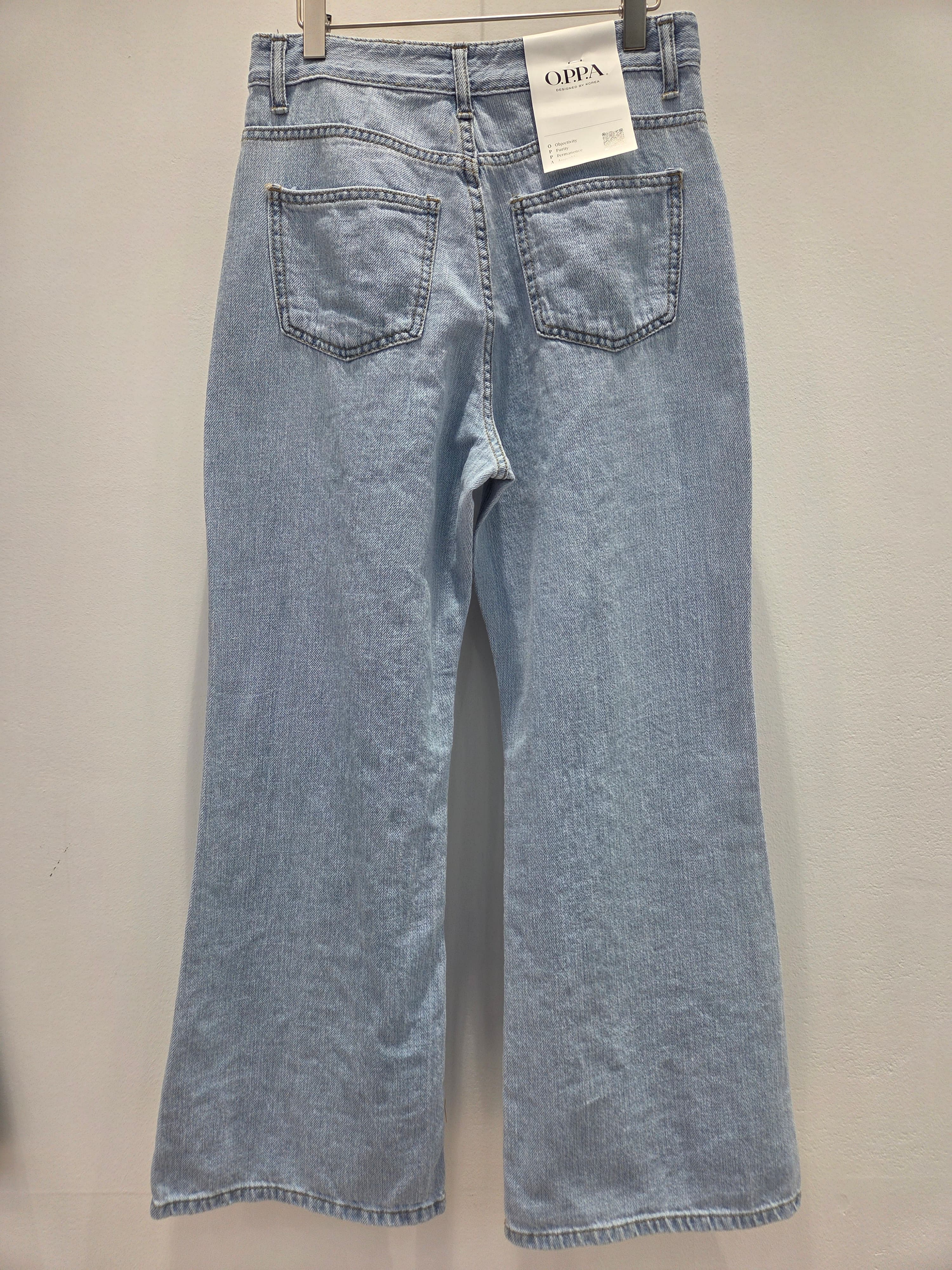 Linen Madeni Denim Linen Denim Bootcut Comfortable Pants Semi-bootcut Wedding Guest Look Tencel - 이미지 11