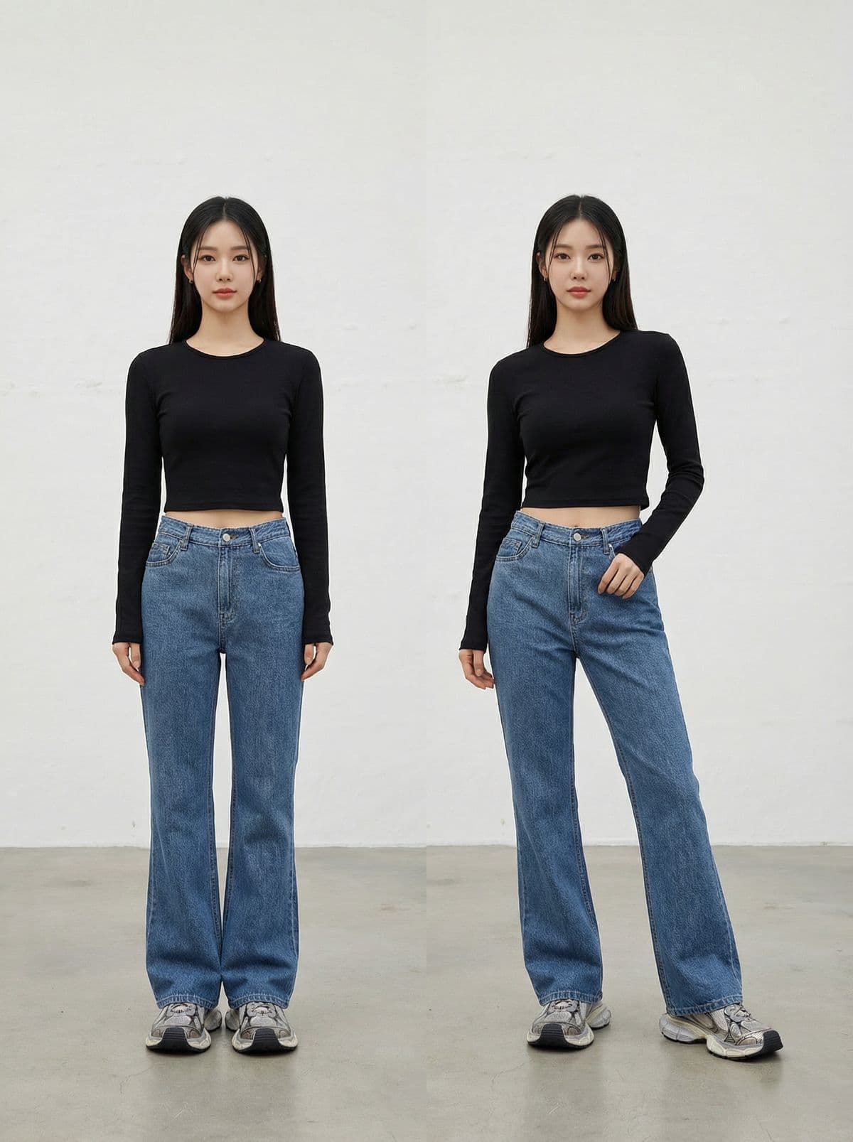 Spring/Summer Linen Madeni Denim Linen Denim Bootcut Comfortable Pants Semi-Bootcut Wedding Guest Look Tencel New Arrival - 이미지 1