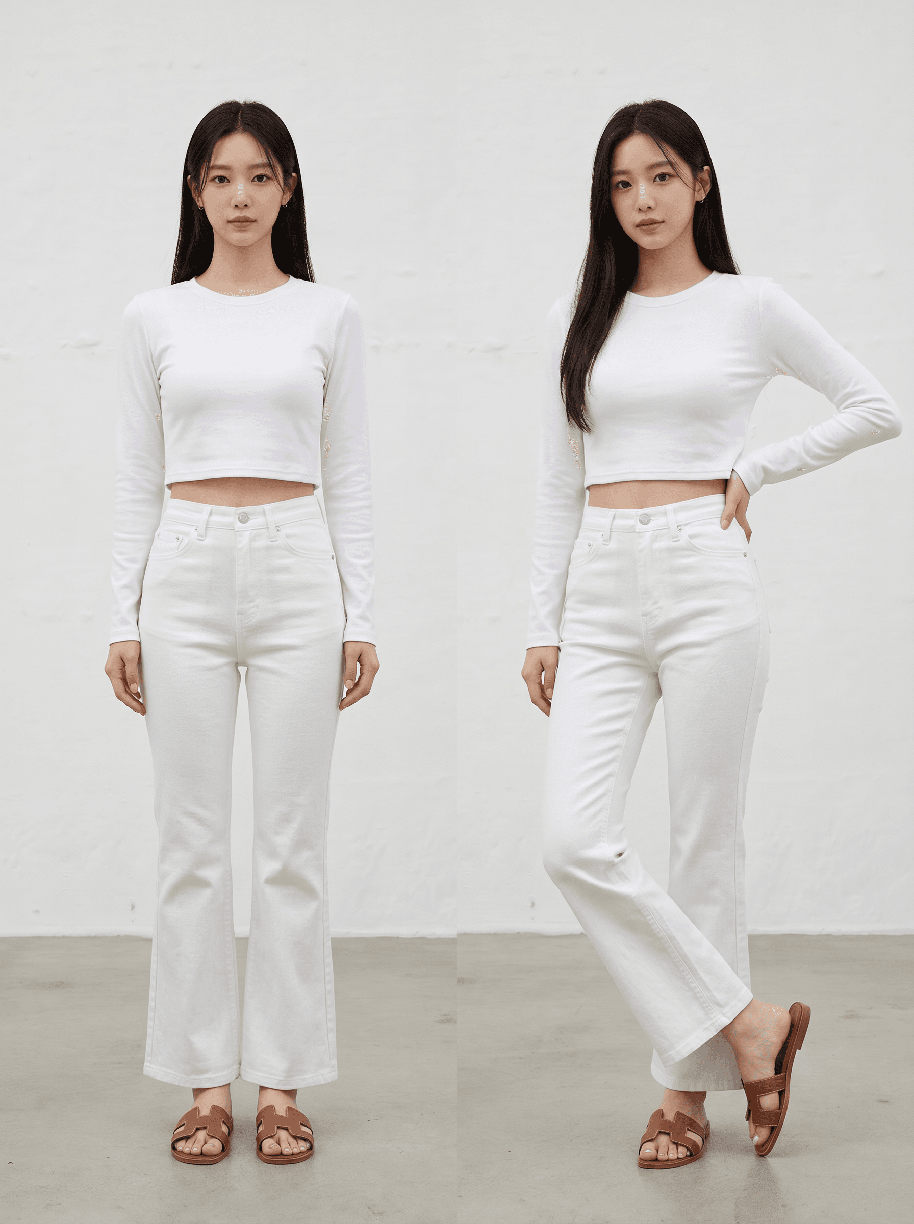 Linen, linen pants, made denim, breathable linen jeans, jeans, cotton pants, bootcut - 이미지 4