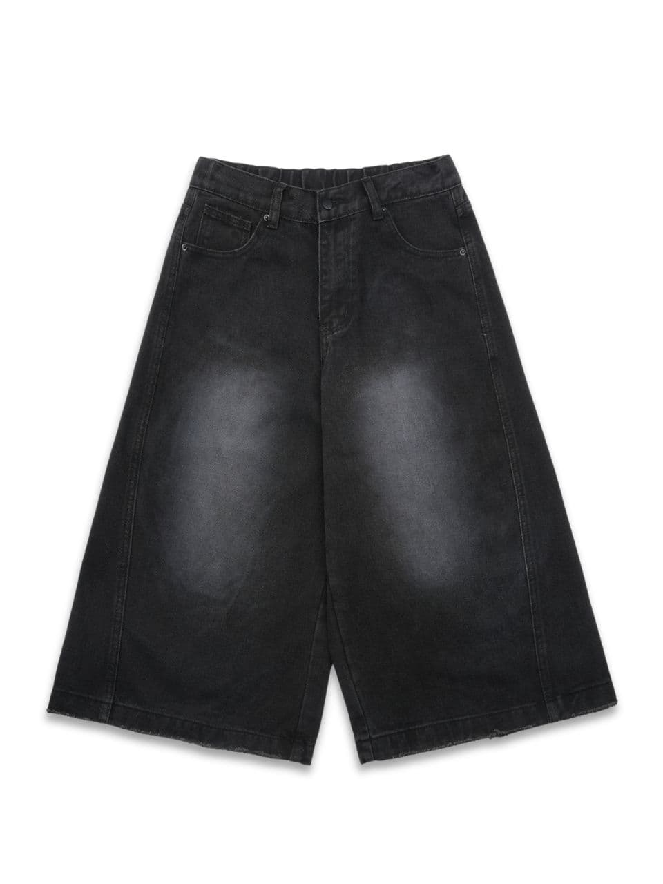 Cut-out pattern shorts denim shorts Bermuda shorts Bermuda denim denim shorts - 이미지 9