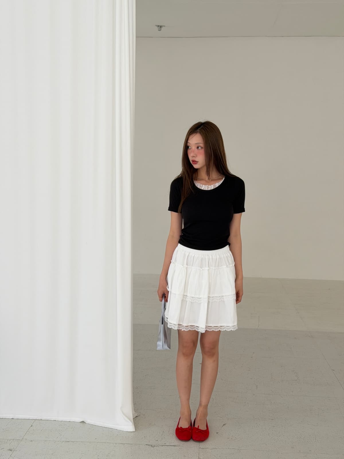 Honey You Neck Short Sleeve T-shirt - 이미지 16