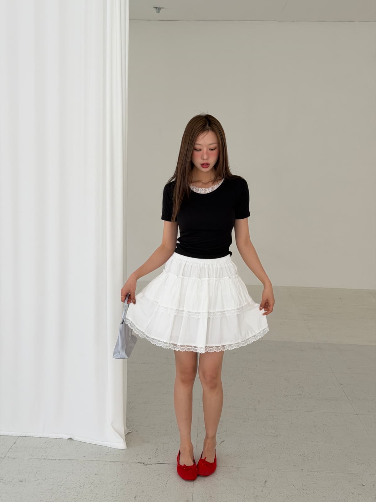 Honey You Neck Short Sleeve T-shirt - 이미지 12