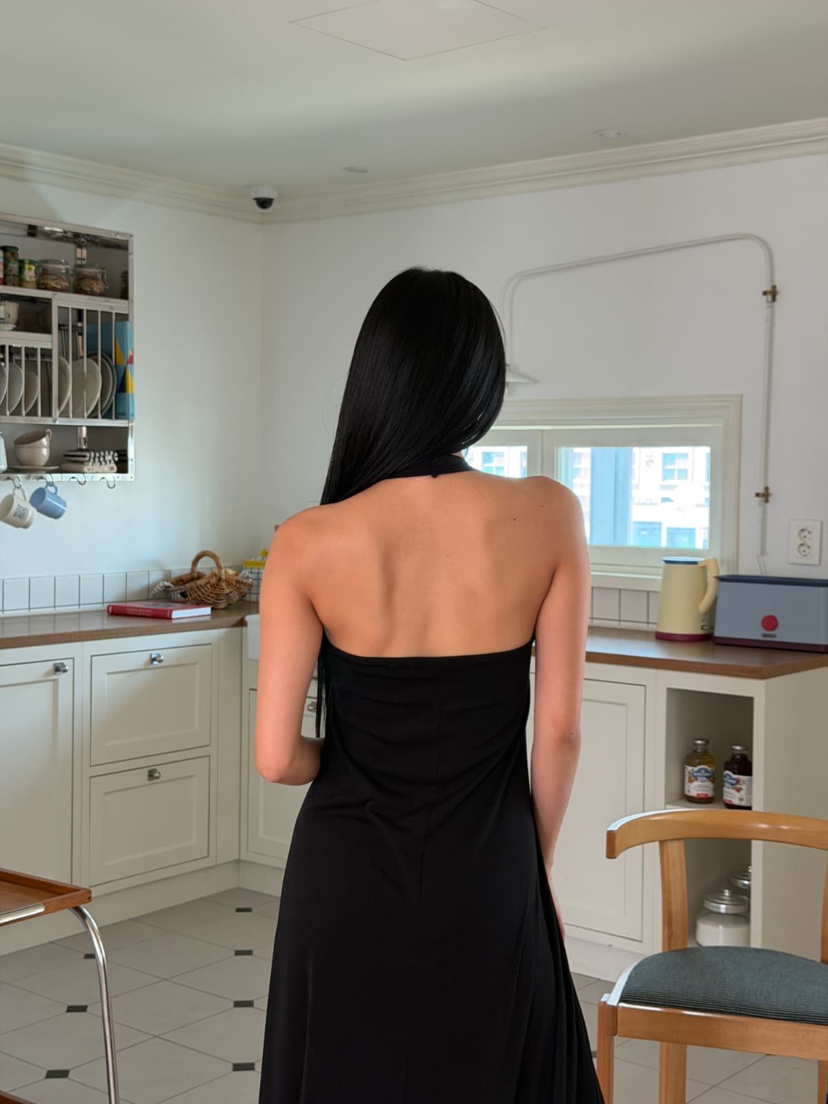 Halter Charrr dress - 이미지 5