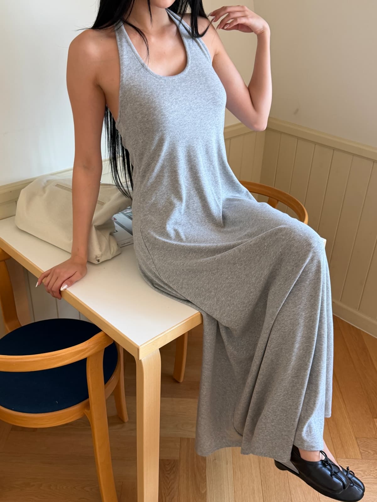 Halter Charrr dress - 이미지 9