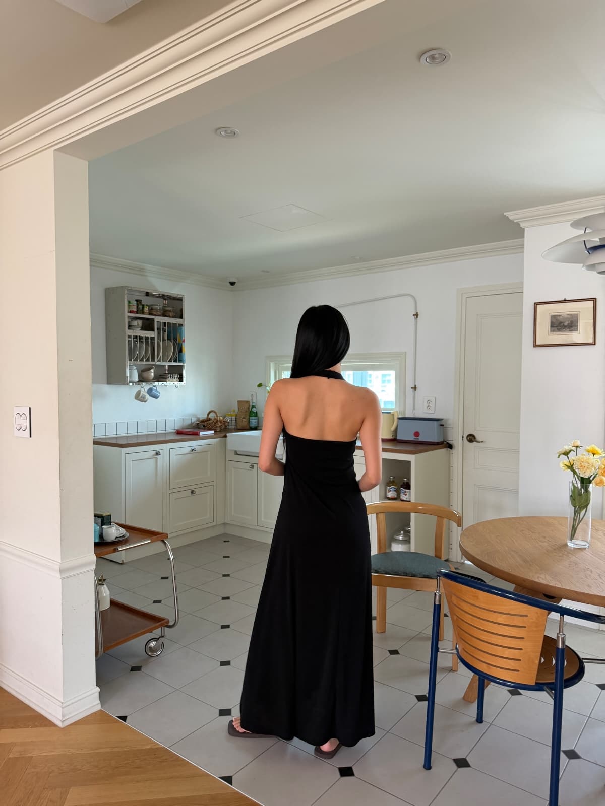 Halter Charrr dress - 이미지 8