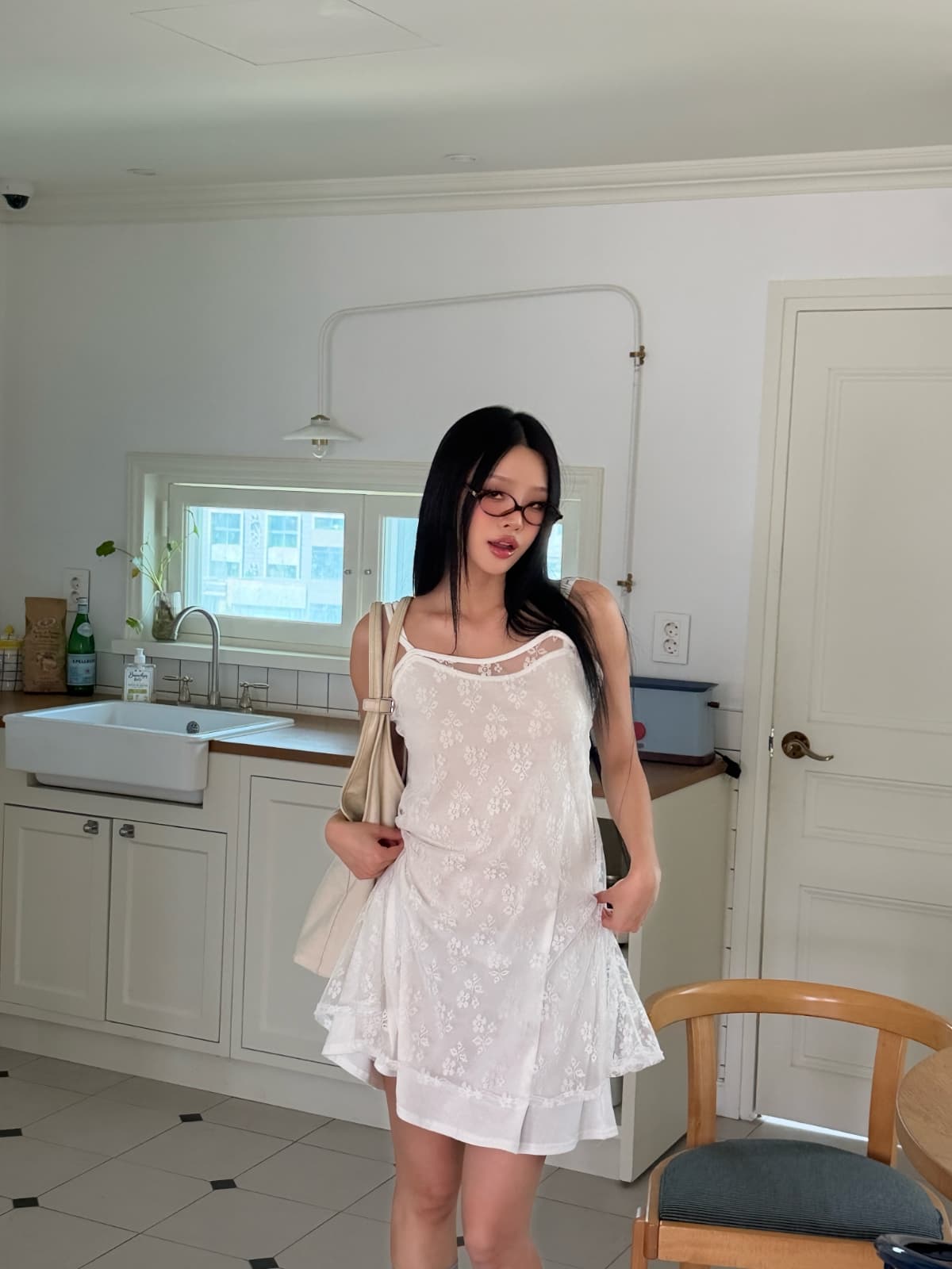 Lace dress set - 이미지 7