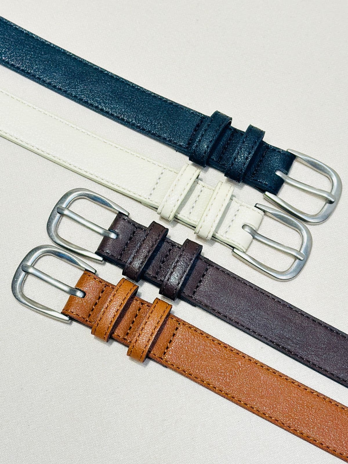 25 Twisted Double Ring Belt - 이미지 3