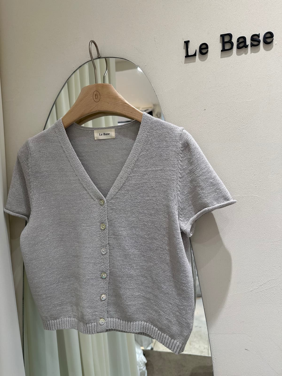 short-sleeved cardigan - 이미지 16