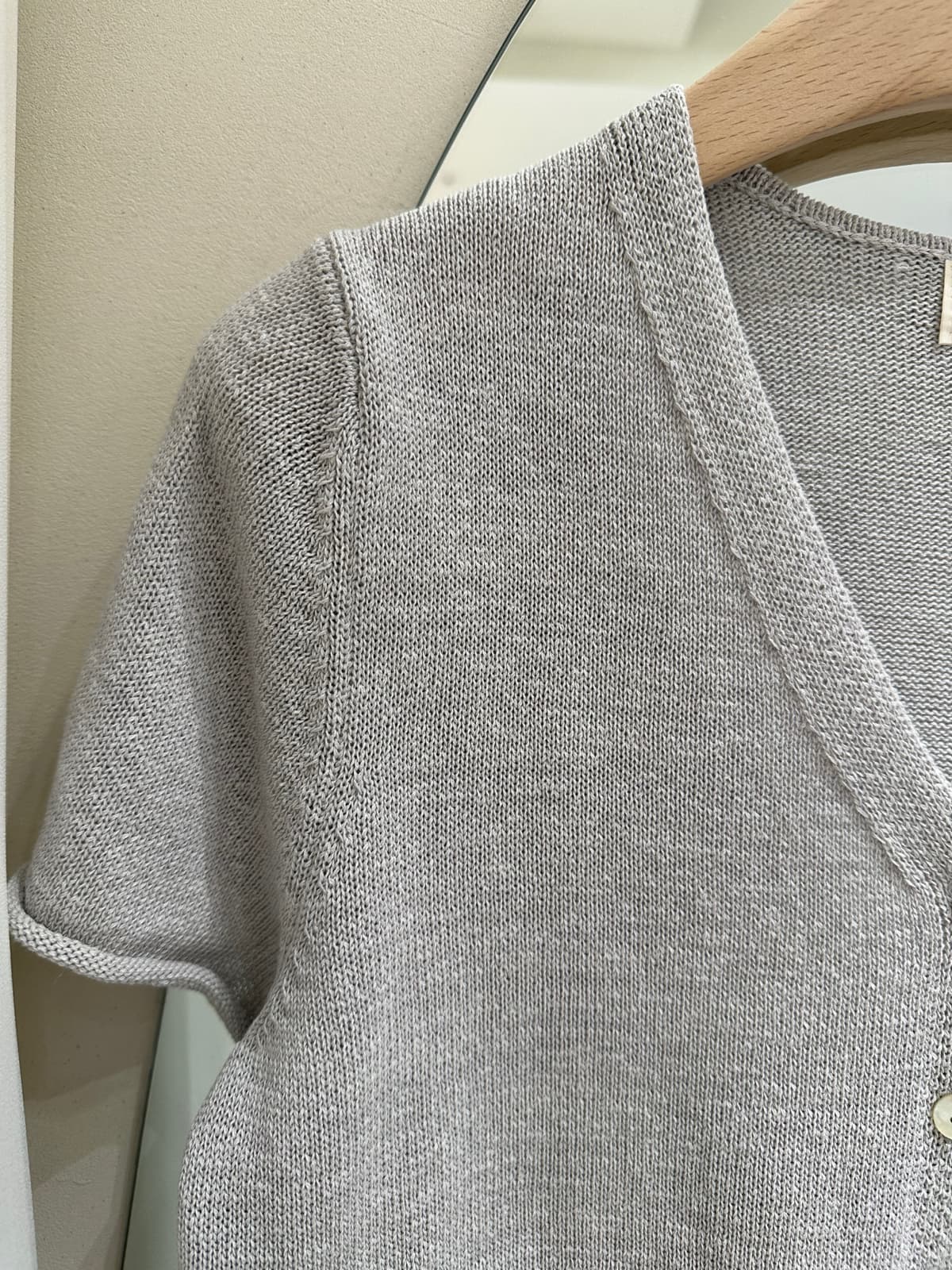short-sleeved cardigan - 이미지 18